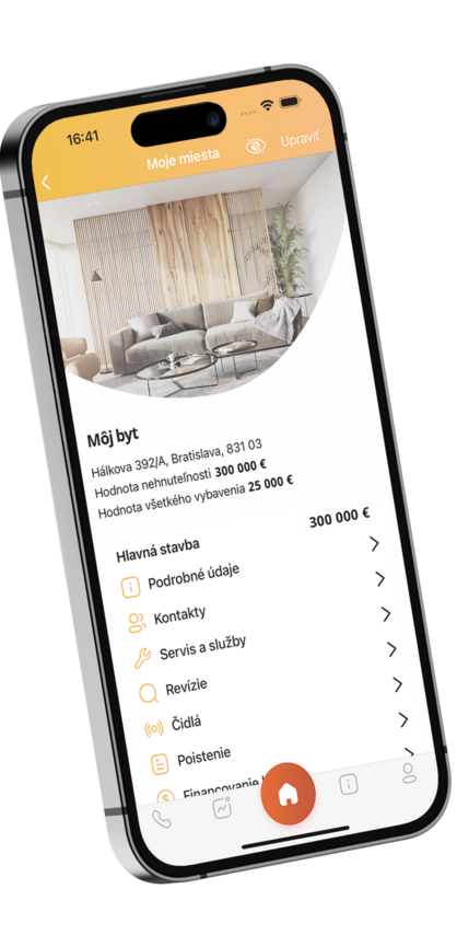 DOMOV - prehľadne a bezpečne vo vašom mobile