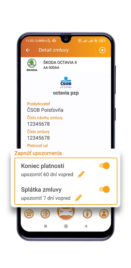 Termíny a dátumy s notifikáciami