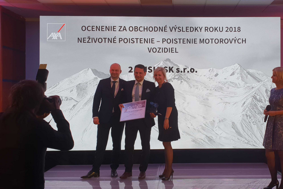 INSIA SK ocenená aj v AXA