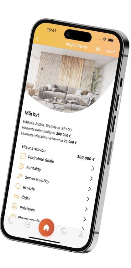 DOMOV - prehľadne a bezpečne vo vašom mobile