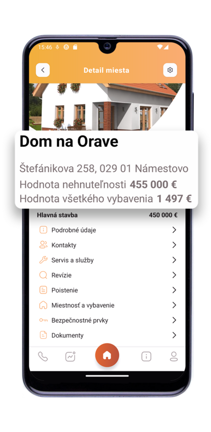 Prehľad nehnuteľností a domácností
