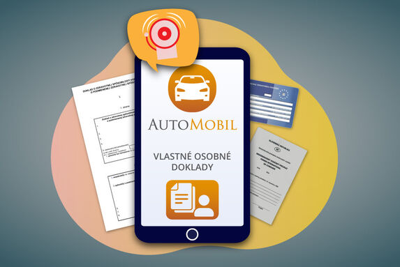 Novinka v aplikácii AutoMobil: Nahrajte si ľubovoľné osobné doklady a nastavte si ich platnosť